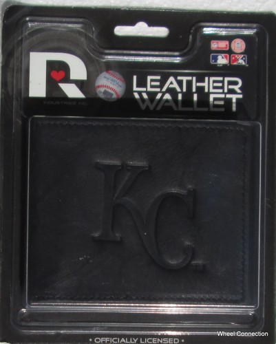 Embossed Leather Billfold Many choices of teams Baseball Black Wallet MLB - Picture 7 of 34
