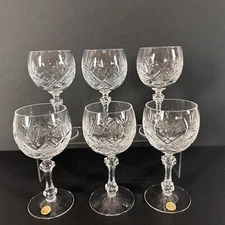 Schott Zwiesel Set of 6 Echt Bleikristall Crystal Wine Glasses Goblets