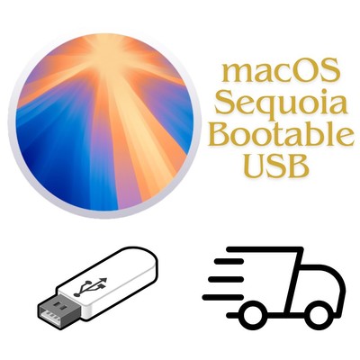 macOS Sequoia Bootable USB Repair Recovery Service Installer