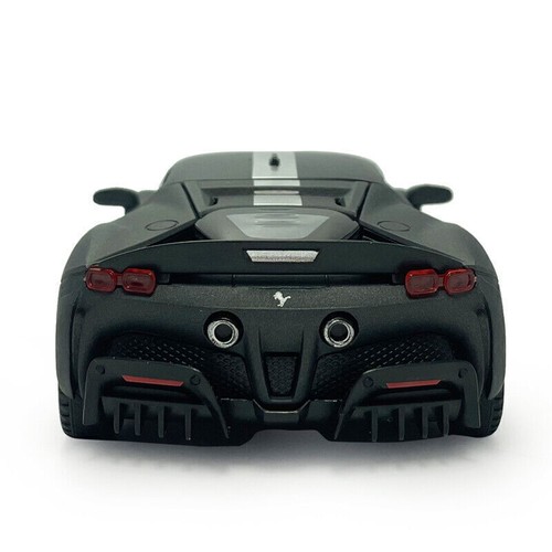 1:32 Scale Black Ferrari SF90 Model Car Diecast Toy Cars Gift Toys for Boys Kids - Picture 11 of 12