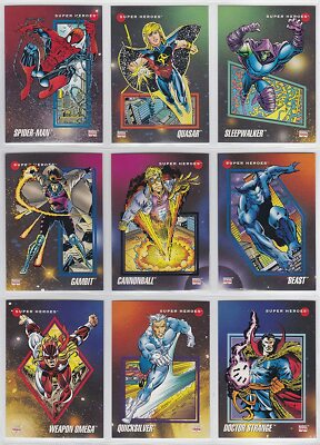 1992 Marvel Universe III Impel X-Men Base Card U Pick Choose Complete Your Set 