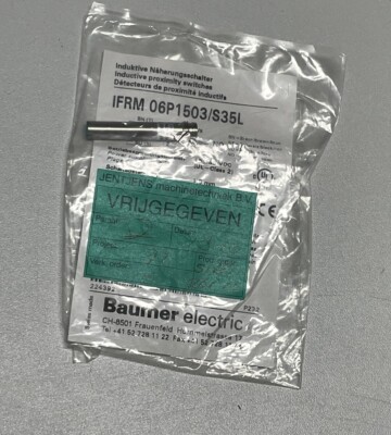 Baumer / Inductive Proximity Switch / IFRM 06P1503/S35L