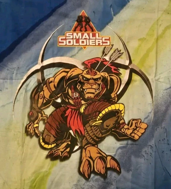 Camiseta Promocional Película Small Soldiers Archer Gorgonites 1998 De Colección Adulto Lg Foto 2 de 4