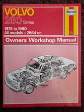 Volvo 260 workshop manual
