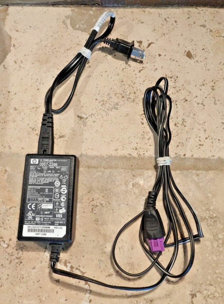 HP Original OEM HP 0957-2286 Printer AC Power Supply Adaptor