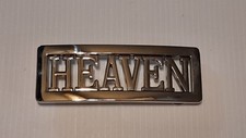 HEAVEN Custom Personalized Name Belt Buckle -Put your name or word on Buckle