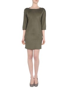 olive green short dress