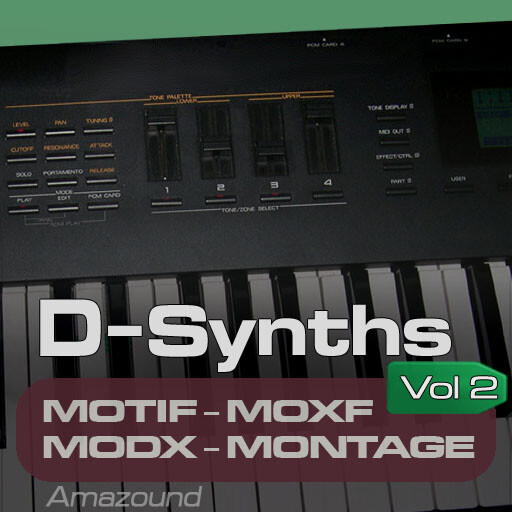 D70 SAMPLES for YAMAHA MOTIF ES XS XF MOXF MODX MONTAGE KEYMAPS READY