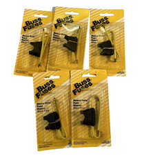  SET of 5 Bussmann BP/HHD 3 - 30 AMP Inline Fuse Holder ATC Blade Type USA