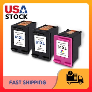 3 Packs 61XL Ink Cartridge For HP OfficeJet 2622 2621 4630 4632 4635 .