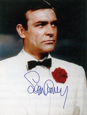 SEAN CONNERY 'James Bond 007' Signed Photograph - Film Actor - preprint