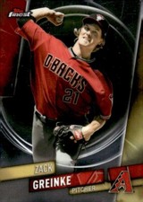 2019 Topps Finest #80 Zack Greinke Arizona Diam