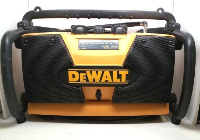 DEWALT DW911 Worksite Charger Radio eBay