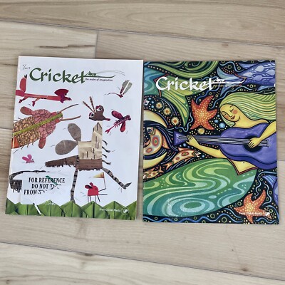 2 Cricket Children Magazines February And April 2017 Easy Reading Activities Kid