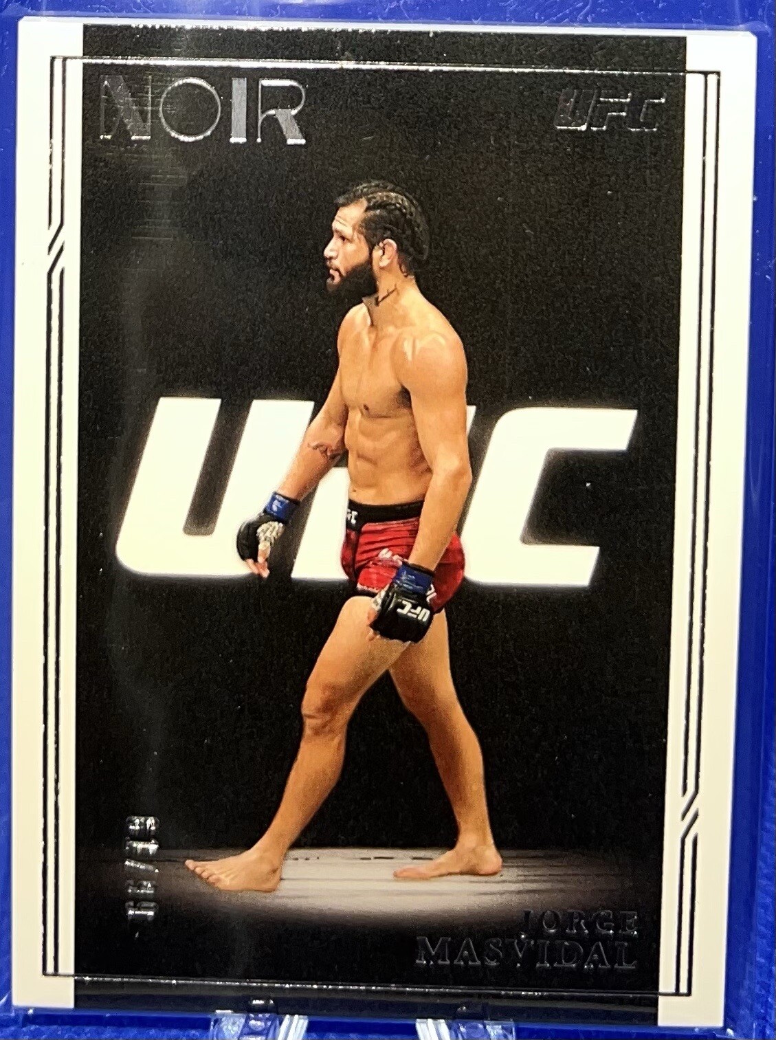 2021 Panini Chronicles Noir JORGE MASVIDAL /99 UFC #328