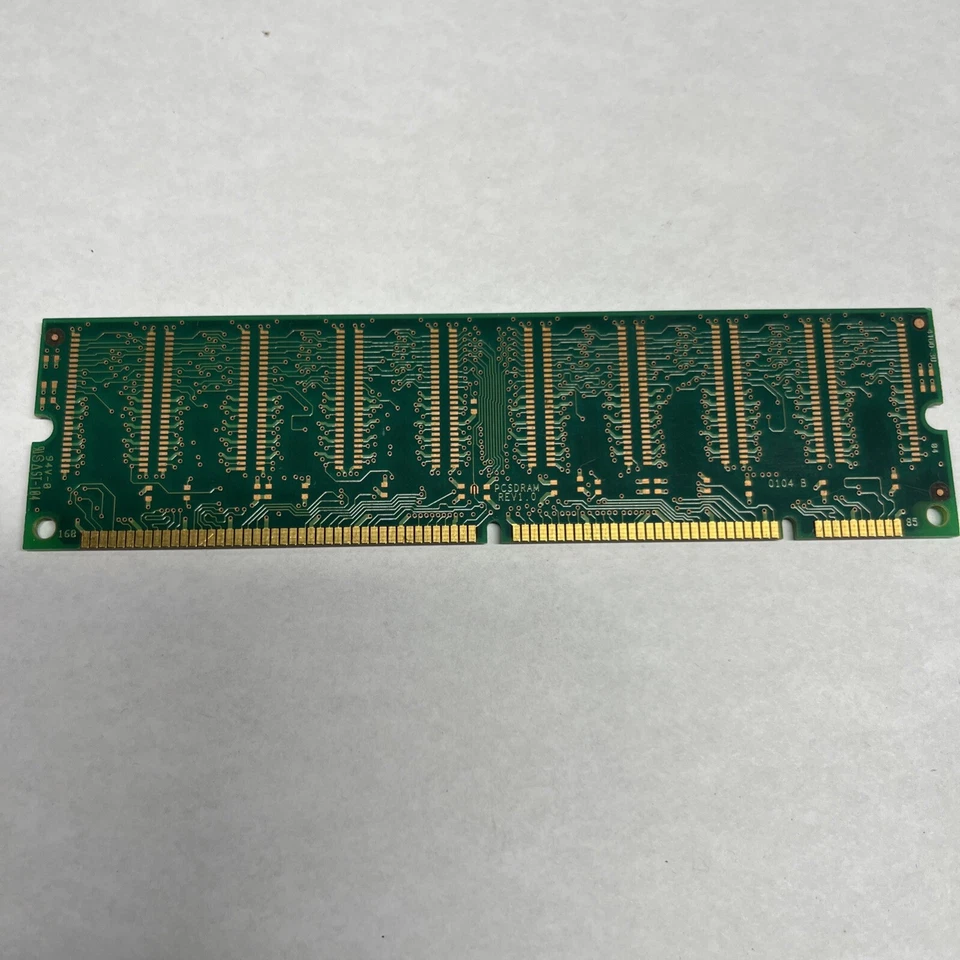 Micron 128MB MT8LSDT1664AG-13EE1  PC133R-222-542-A 133MHz CL2 3.3V FRU 10K0058 - Image 3 of 3