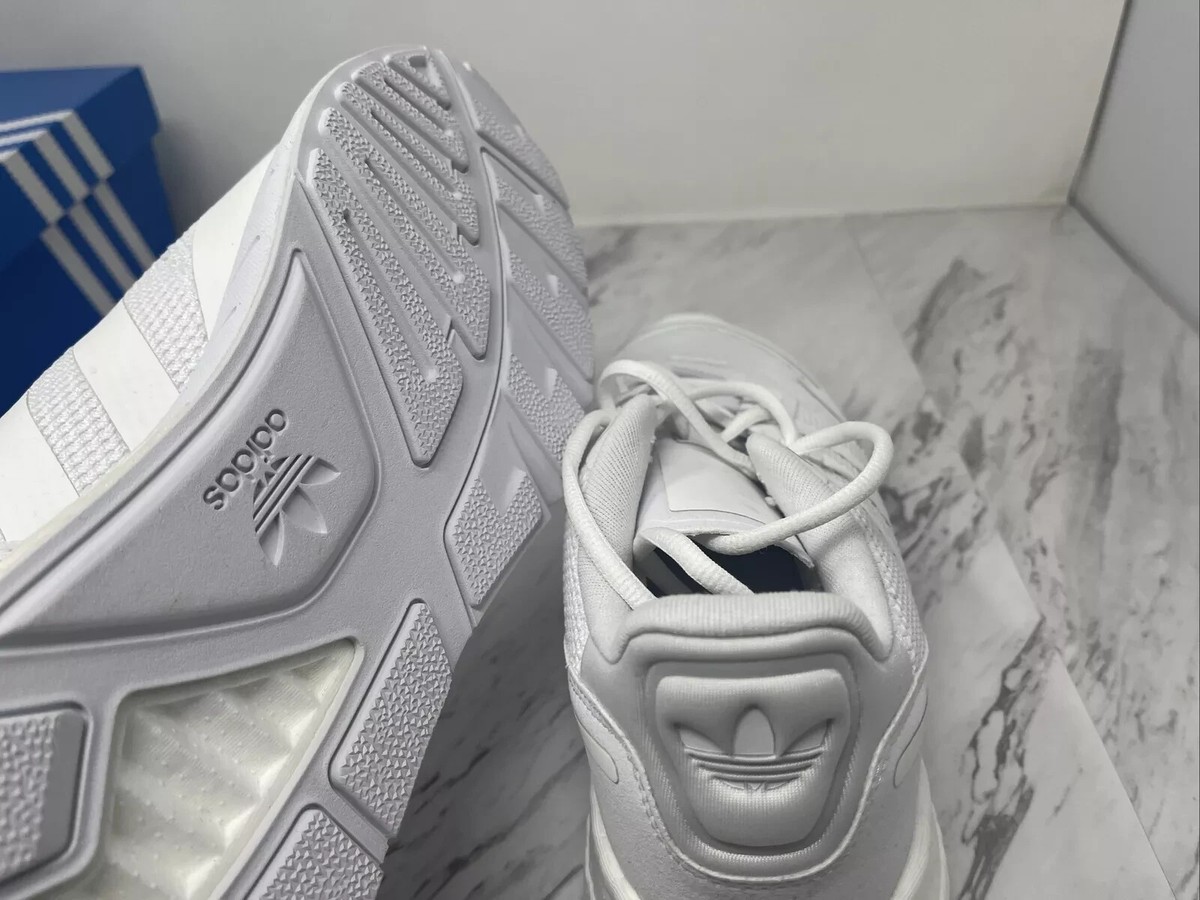 Adidas ZX 1K Boost Original Men White Athletic Sneakers