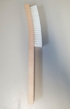 Cleaning Brush 4 Row .016 White Nylon PACK OF TWO- FREE SHIPPING USA