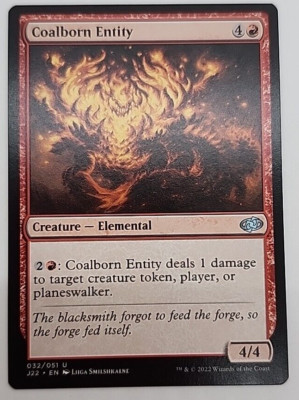 MTG, Coalborn Entity, Jumpstart 2022 032/051 Uncommon Regular