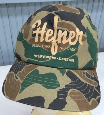 Hefner Furniture Camo Missouri Snapback Baseball Cap Hat Ebay