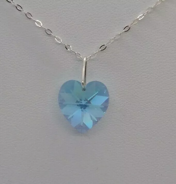 Swarovski aquamarine necklace sale