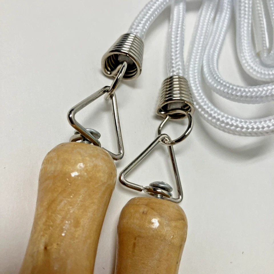 Pro-Form прыжок веревки нейлона шнур деревянные ручки кардио прочный Max калорий сжигать новый в коробке - Изображение 3 из 4