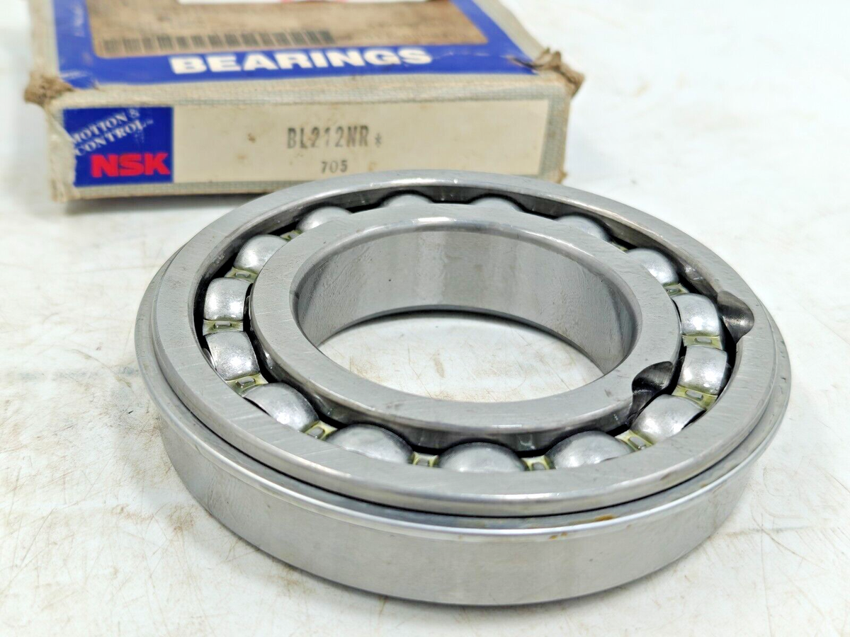 NSK BL212NR Max Cap Ball Bearing 60x110x22mm BL 212 NR Bearing