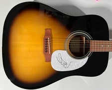 Lukas Nelson JSA Autograph Fully Signed Guitar Epiphone Acoustic Lukas Nelson JSA Autograph Fully Signed Guitar Epiphone Acoustic
