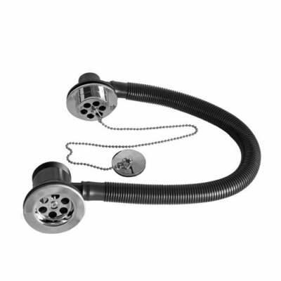 1 1/2'' Badewannenablauf c/w Metallstopfen