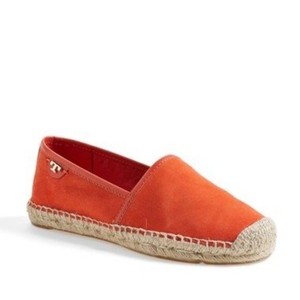 tory burch orange espadrilles