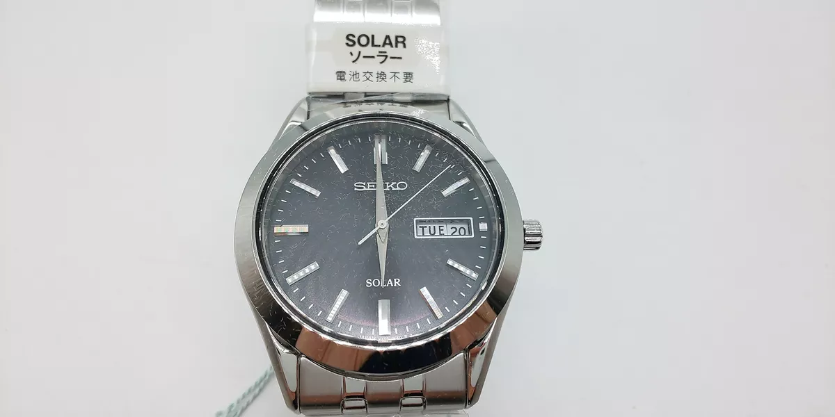 Seiko solar sapphire crystal sale
