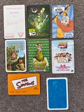swap playing cards entertainment movies Ben 10 Avatar Thor Shrek Rat Race