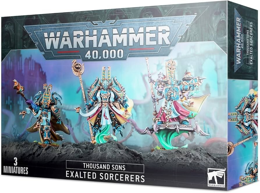 Warhammer 40k Thousand Sons Exalted Sorcerers NEW in BOX | eBay