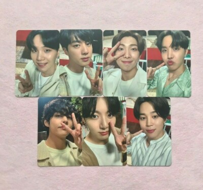 BTS MAP OF THE SOUL7 THE JOURNEY Normal MOS Selfie Official Photo Cards