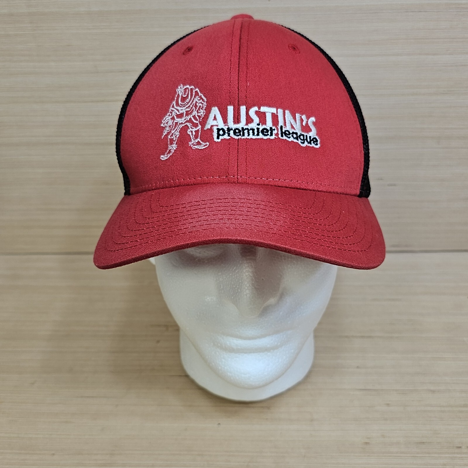 APL Cappello Austin's Premier League Cap LG XL elastico aderente Austin TX Darts League