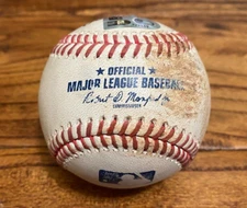 Cam Smith Astros Game Used Baseball 3/25/2025 vs Space Cowboys Hit Foul ROOKIE