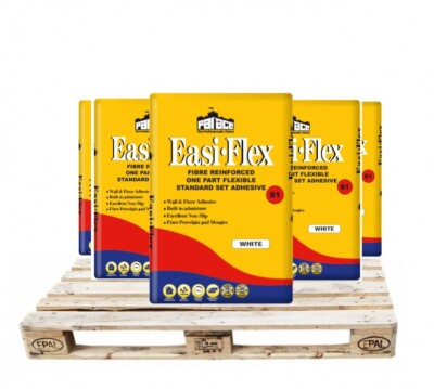 Palettenangebot x 54 Säcke Palace Slow Set Trade Flex Fliesenkleber Kleber weiß 20kg