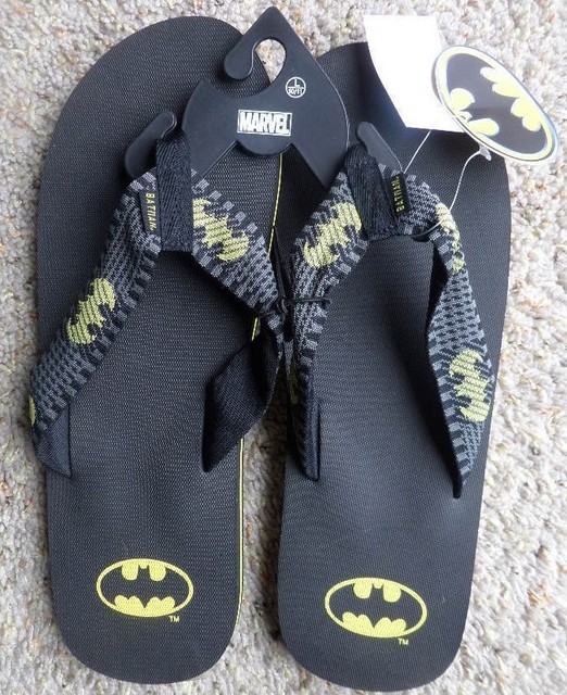 batman flip flops