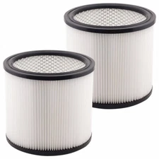 2 Pack Filter Cartridges 90304 90350 90333 Type U for Shop Vac Wet/Dry Vacs