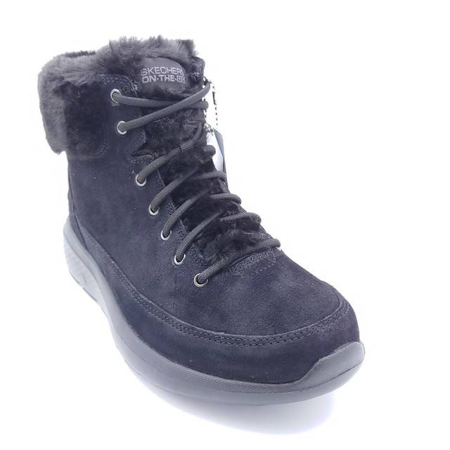 skechers on the go city 2 suede boots winter fling