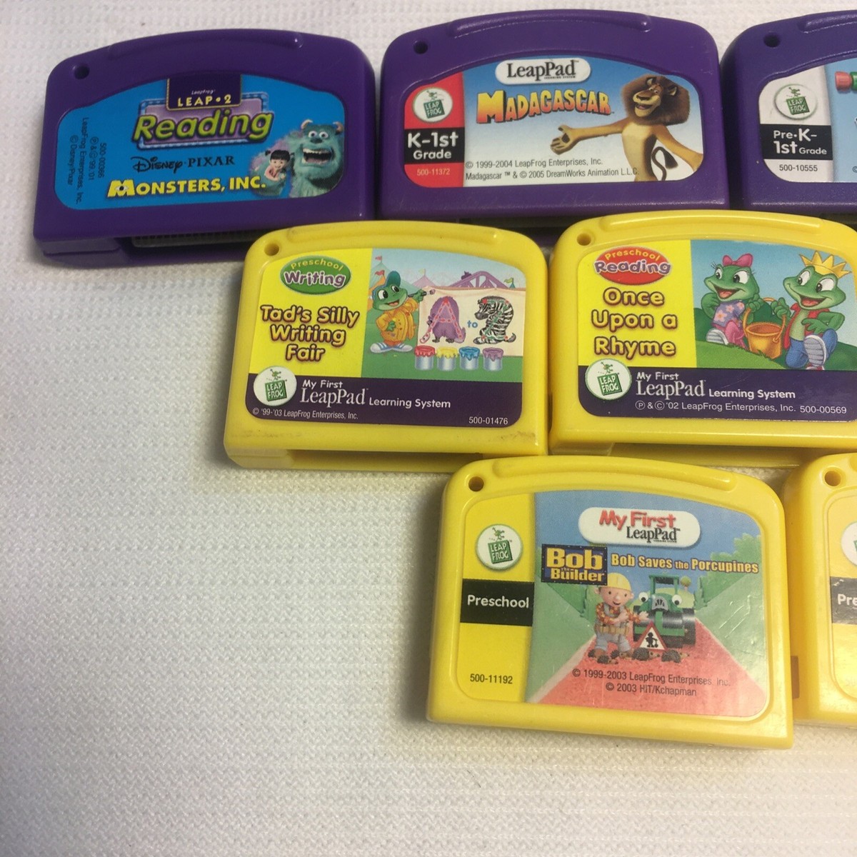 Leap Frog, Leappad, My First LeapPad Preschool Cartridges Lot of
