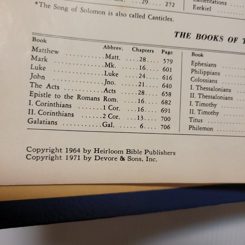 Santa Biblia Masónica, Edición de Referencia Maestra, Edición Carta Roja Reliquia 1971 - Imagen 8 de 16