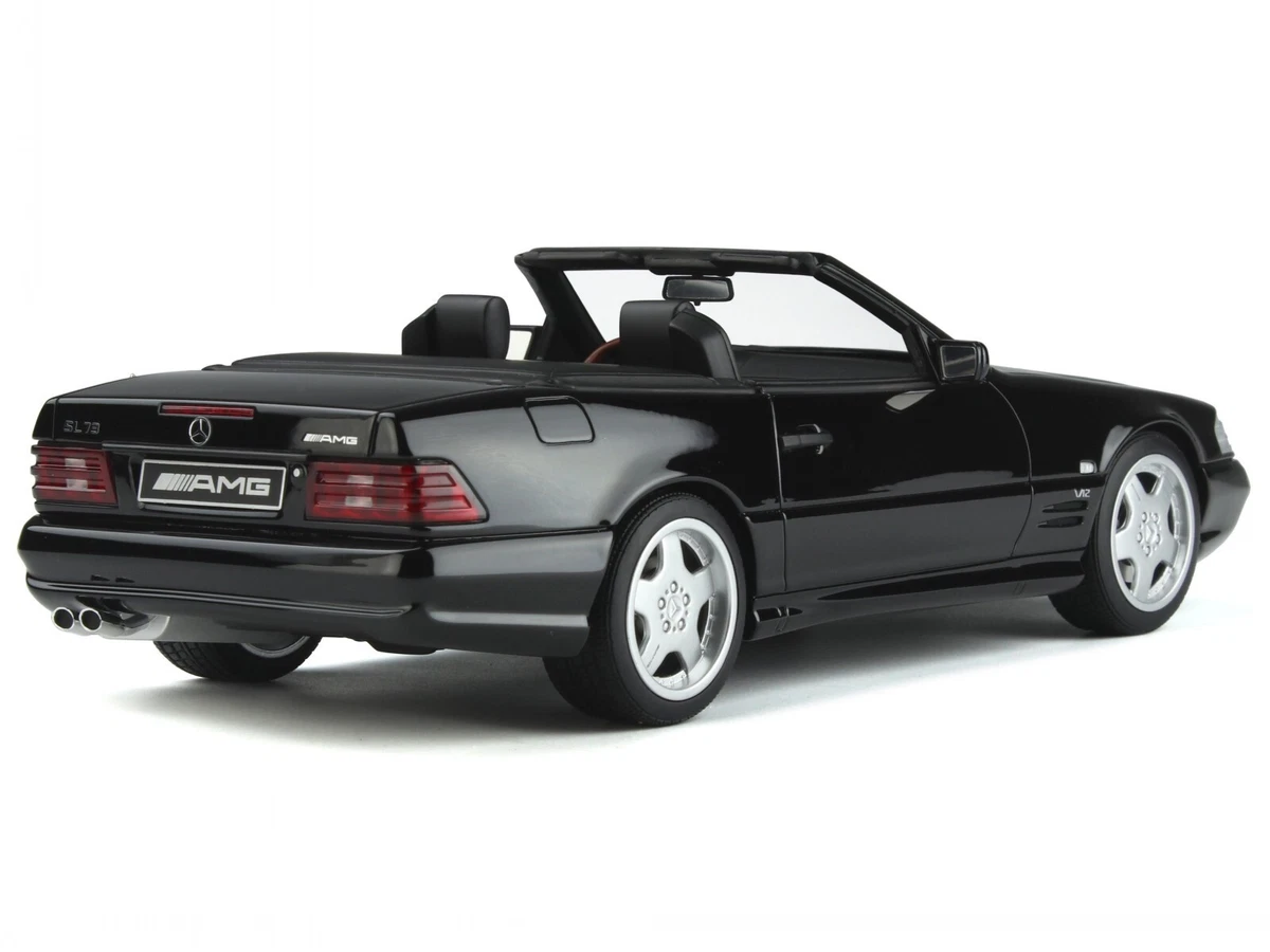 Mercedes R129 SL 73 AMG schwarz Modellauto OT958 Otto 1:18  
