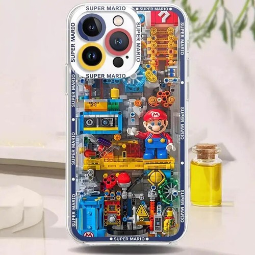 Super Mario Bros Case For Iphone 15 Pro Max 16 11 14 13 12 X XS XR 7 8Plus Cover - Picture 4 of 15