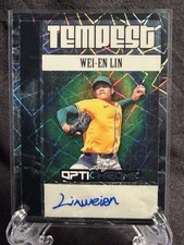 2025 Leaf Optichrome Baseball Wei-En Lin Autograph Tempest 02/10 Athletics