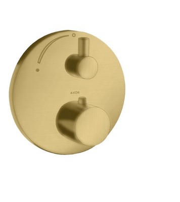 Hansgrohe thermostatic mixer UP Axor Uno F-Set 38700250 Brushed Gold Optic