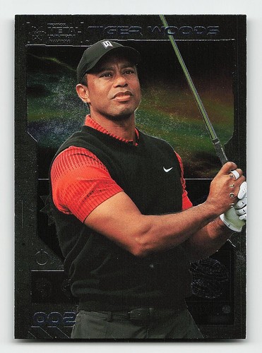 2023 SkyBox Metal Universe Champions #002 Tiger Woods