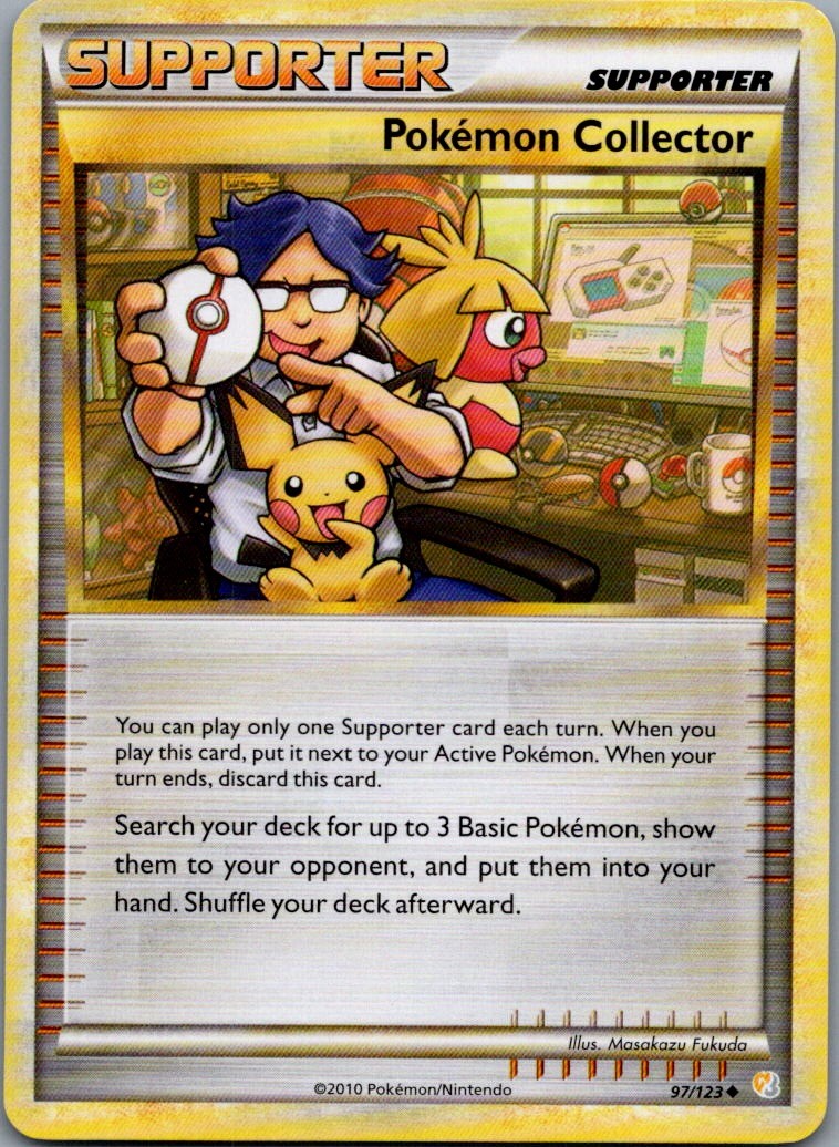 Pokemon Collector Uncommon HeartGold SoulSilver 97/123 NM