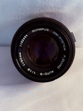 Olympus OM-System F.Zuiko Auto-S 50mm f/1.8 Prime Lens OM Mount Tested Japan