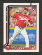 2025 Topps Rookie #372 - Yosver Zulueta RC - Cincinnati Reds